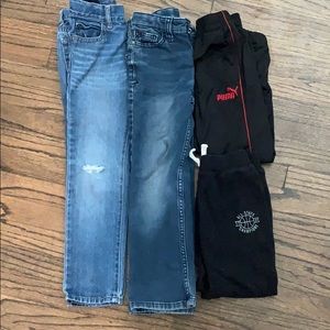 Boys size 6 jeans/sweats bundle